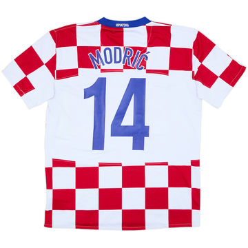 2008-09 Croatia Home Shirt Modric #14 - 7/10 - (M)