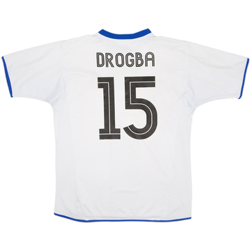 2003-05 Chelsea Away Shirt Drogba #15 - 4/10 - (L)