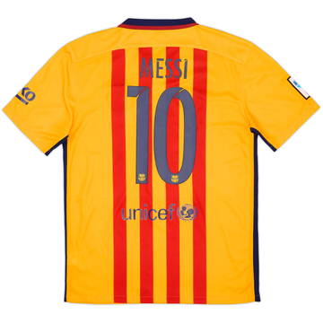 2015-16 Barcelona Away Shirt Messi #10 - 8/10 - (M)