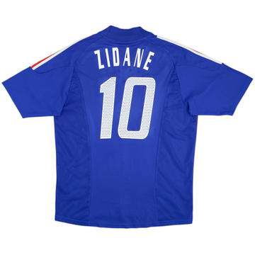2002-04 France Home Shirt Zidane #10 - 5/10 - (L)
