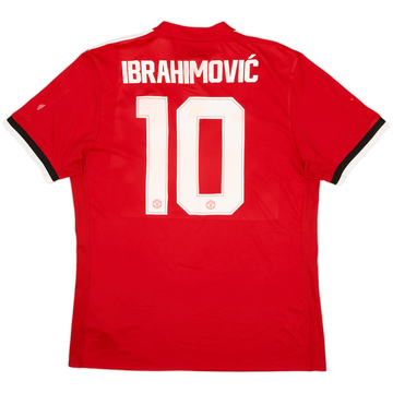 2017-18 Manchester United Home Shirt Ibrahimovic #10 - 5/10 - (L)