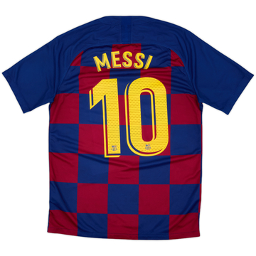 2019-20 Barcelona Home Shirt Messi #10 - 8/10 - (M)