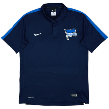 2015-16 Hertha Berlin Nike Polo Shirt - 9/10 - (M)