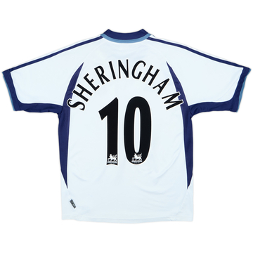 2001-02 Tottenham Home Shirt Sheringham #10 - 6/10 - (S)