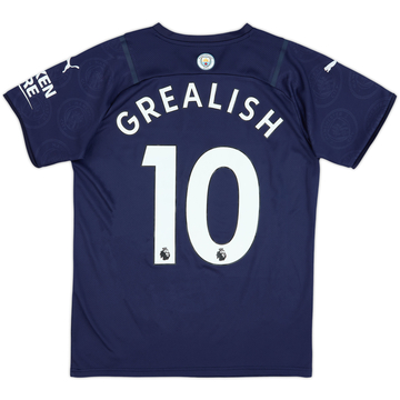2021-22 Manchester City Third Shirt Grealish #10 - 8/10 - (M)