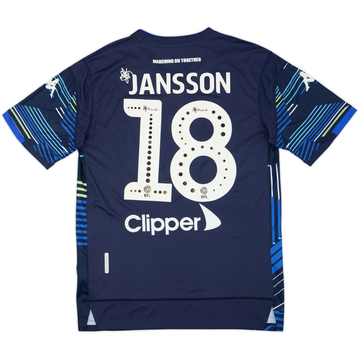 2018-19 Leeds United Away Shirt Jansson #18- 7/10 - (S)