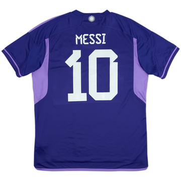 2022-23 Argentina Away Shirt Messi #10 - 8/10 - (XL)