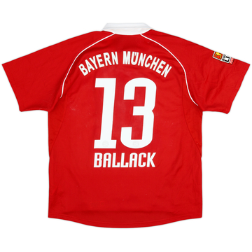 2005-06 Bayern Munich Home Shirt Ballack #13 - 6/10 - (XL.Boys)