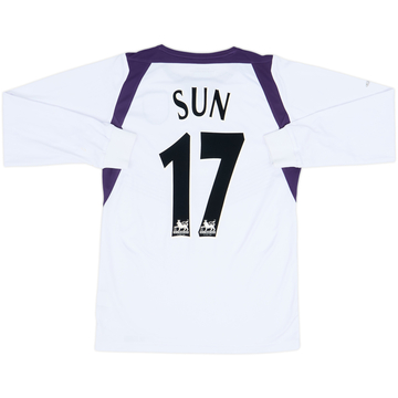2004-05 Manchester City Away L/S Shirt Sun #17 - 7/10 - (S)