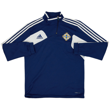 2012-13 Northern Ireland adidas 1/4 Zip Drill Top - 5/10 - (L)