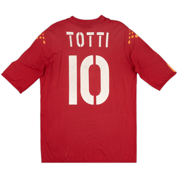 2003-04 Roma Home Shirt Totti #10 - 4/10 - (XL)