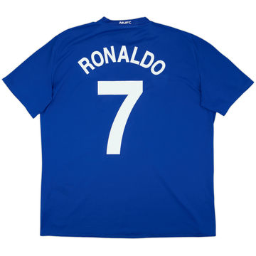 2008-09 Manchester United Third Shirt Ronaldo #7 - 7/10 - (XXL)