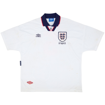 1993-94 England Youth Match Issue Home Shirt #5