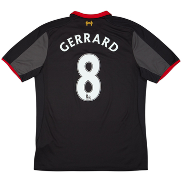 2014-15 Liverpool Third Shirt Gerrard #8 - 6/10 - (L)