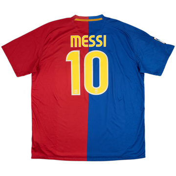 2008-09 Barcelona Home Shirt Messi #10 - 6/10 - (XXL)