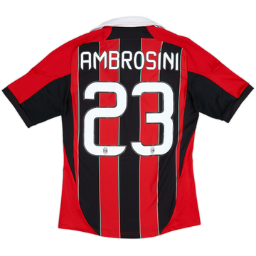 2012-13 AC Milan Home Shirt Ambrosini #23 - 7/10 - (S)
