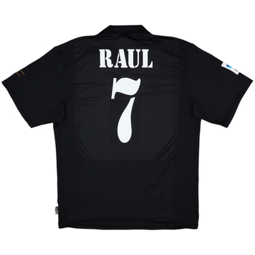 2001 Real Madrid Away Shirt Raul #7 - 8/10 - (L)
