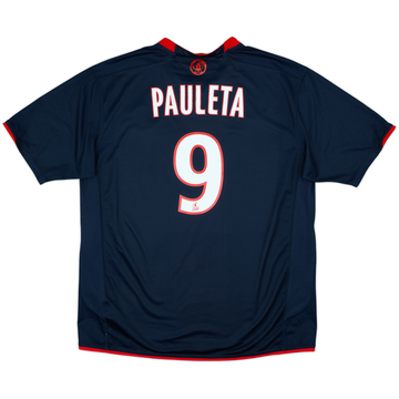 2007-08 Paris Saint-Germain Home Shirt Pauleta #9 - 9/10 - (XL)