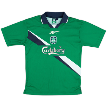 1999-00 Liverpool Away Shirt - 8/10 - (M.Boys)