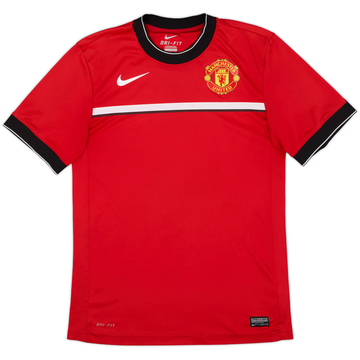 2011-12 Manchester United Nike Training Shirt - 6/10 - (S)