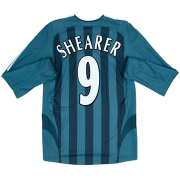 2005-06 Newcastle Away L/S Shirt Shearer #9 - 8/10 - (S)