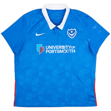 2020-21 Portsmouth Home Shirt - 4/10 - (XXL)