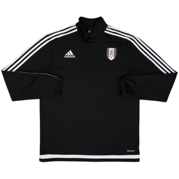2015-16 Fulham adidas 1/4 Zip Drill Top - 8/10 - (L)