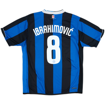 2006-07 Inter Milan Home Shirt Ibrahimovic #8 - 5/10 - (L)