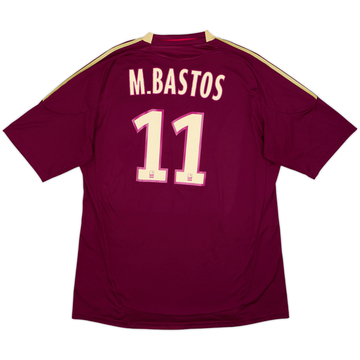 2010-11 Lyon Away Shirt M.Bastos #11 - 8/10 - (XL)