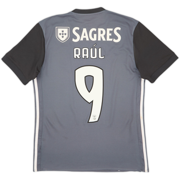 2017-18 Benfica Away Shirt Raul #9 - 7/10 - (S)