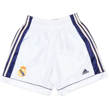 1998-00 Real Madrid Home Shorts - 7/10 - (S)