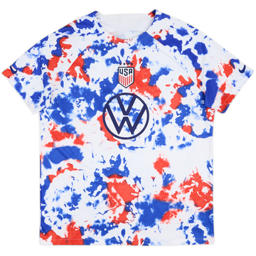 2022-23 USA Nike Pre-Match Training Shirt - 8/10 - (XL)