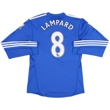 2009-10 Chelsea Home L/S Shirt Lampard #8 - 7/10 - (S)