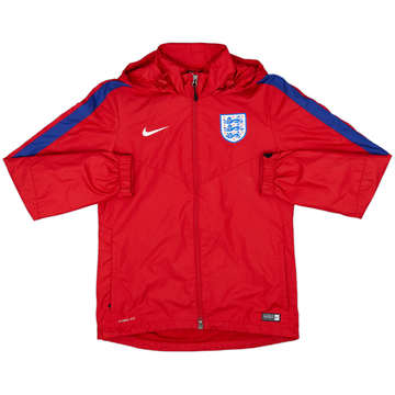 2016-17 England Nike Hooded Track Jacket - 8/10 - (M)