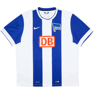 2014-15 Hertha Berlin Home Shirt - 7/10 - (XXL)