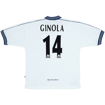 1997-99 Tottenham Home Shirt Ginola #14 - 9/10 - (L)
