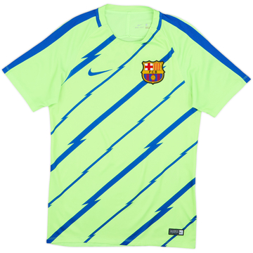 2017-18 Barcelona Nike Training Shirt - 9/10 - (M)