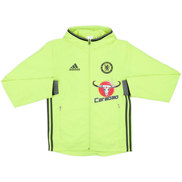 2016-17 Chelsea adidas Hooded Track Jacket - 6/10 - (XS)