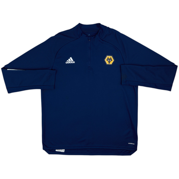 2019-20 Wolves adidas 1/4 Zip Training Top - 8/10 - (XL)