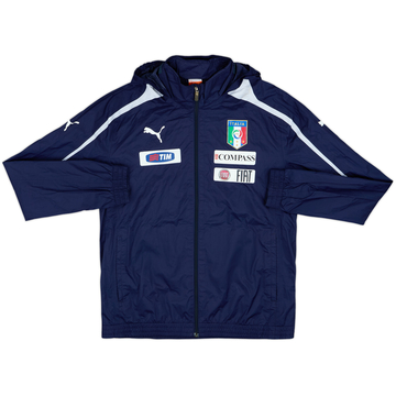 2011-12 Italy Puma Hooded Rain Jacket - 8/10 - (M)
