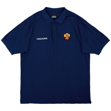 1999-00 Roma Diadora Polo Shirt - 9/10 - (XXL)