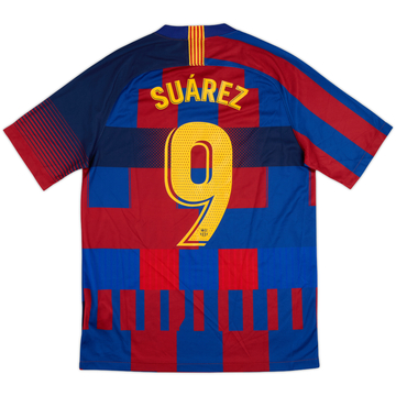 2018-19 Barcelona Nike Mash Up Shirt Suarez #9 - 8/10 - (M)