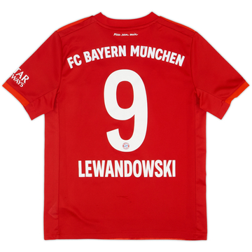 2019-20 Bayern Munich Home Shirt Lewandowski #9 - 8/10 - (L.Boys)