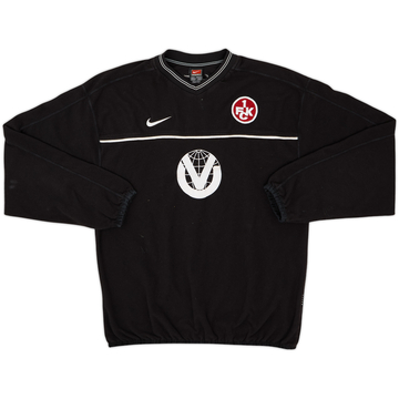 1998-99 Kaiserslautern Player Issue Nike Fleece Sweat Top - 8/10 - (M)