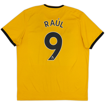 2018-19 Wolves Home Shirt Raul #9 - 5/10 - (XL)