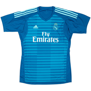 2018-19 Real Madrid GK S/S Shirt - 10/10 - (L)