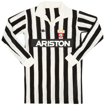 1983-84 Juventus Home L/S Shirt - 9/10 - (S)