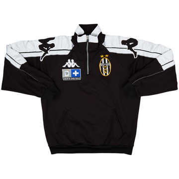 1998-99 Juventus Kappa 1/4 Zip Drill Top - 8/10 - (M)