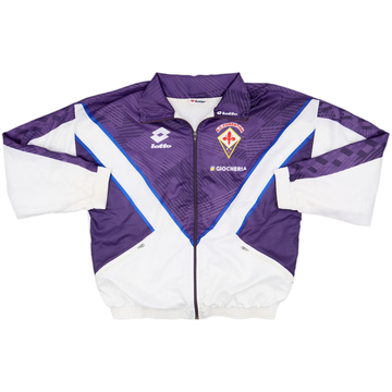 1991-92 Fiorentina Lotto Track Jacket - 8/10 - (XL)