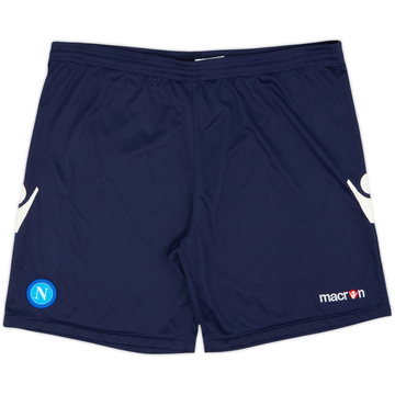2010-11 Napoli Macron Training Shorts - 7/10 - (XL)